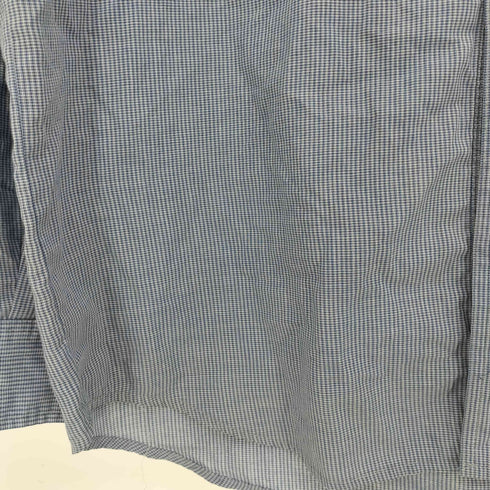 ステューシー Stussy WORK 90s 紺タグ チェック ダブルポケットシャツ メンズ import:L